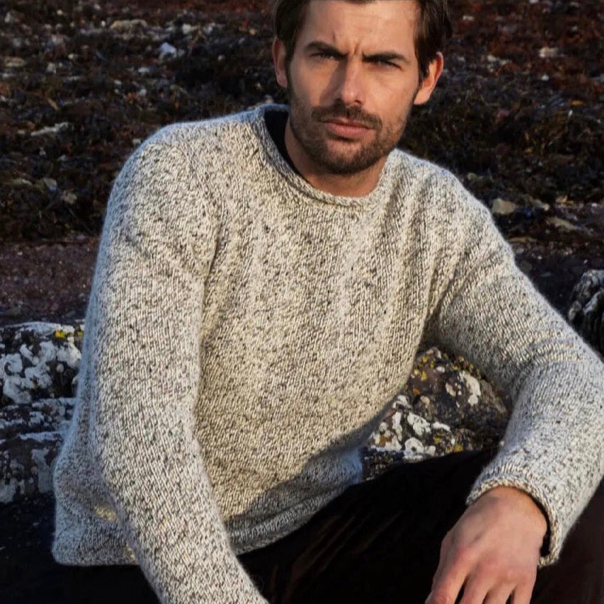 Quality Men's jumper from Fisherman Out Of Ireland 100% Merino Wool