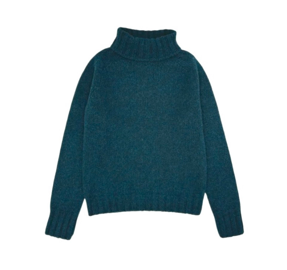 Harley of Scotland - Chunky Roll Neck Jumper - Lugano