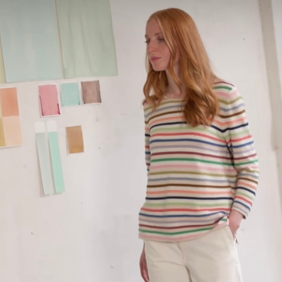 Mansted - Adele Top - Light Oat