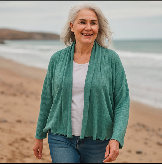 Zuki Cardigan - Sea