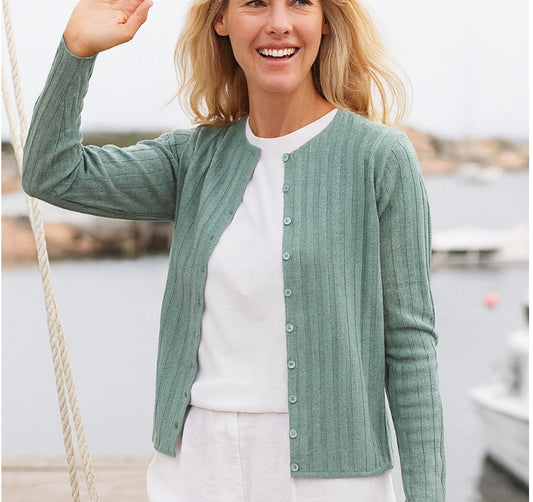 Sapho Cardigan - Turquoise