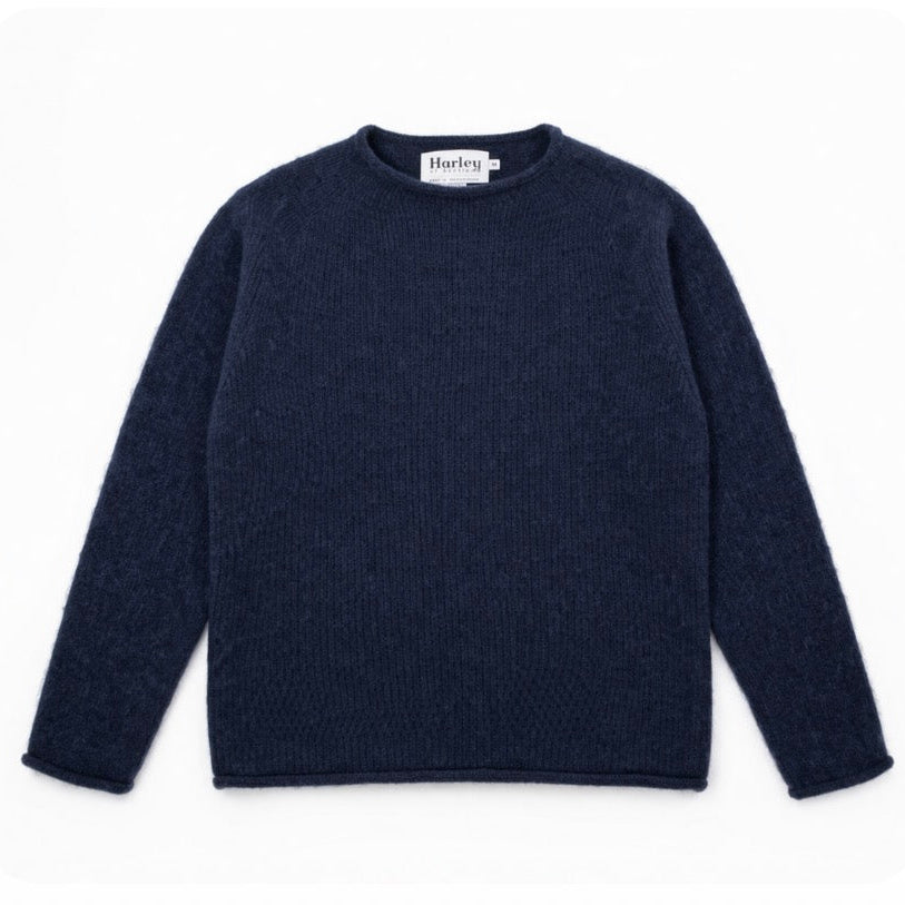 Harley of Scotland - Rolled Edge Geelong Tunic - Cosmos