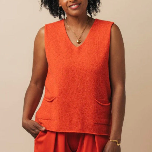 Eribe - Corry Vee Tank Vest - Inferno