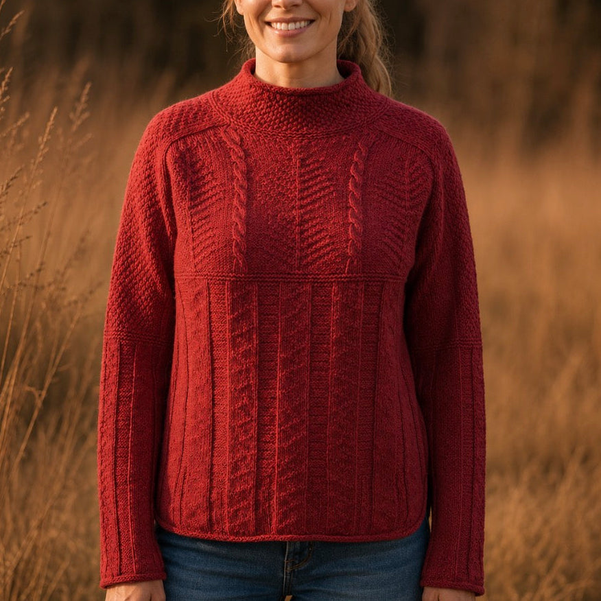 Harley of Scotland - Aran Nep Tunic - Wool - Oronsay