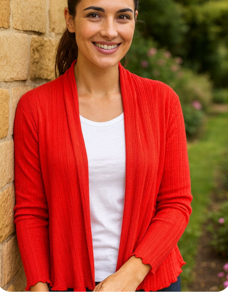 NOK -Zuki Cardigan - Red