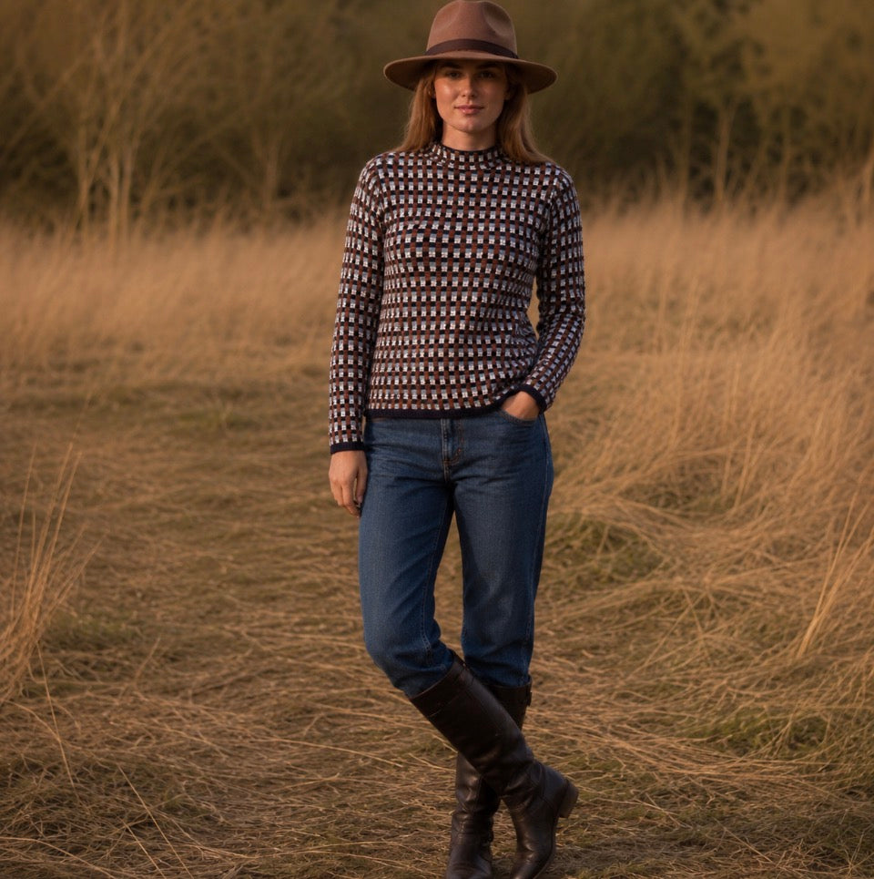 Mansted - Organic Cotton Eden Top - Sienna