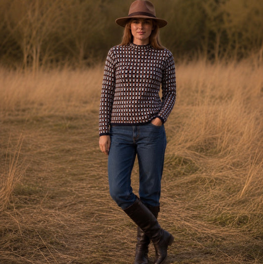 Mansted - Organic Cotton Eden Top - Sienna