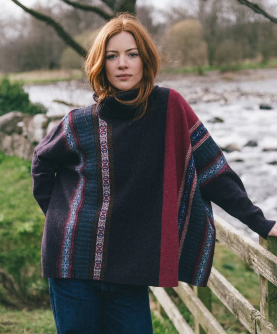Eribe - Montrose Cowl Sweater - Bramble
