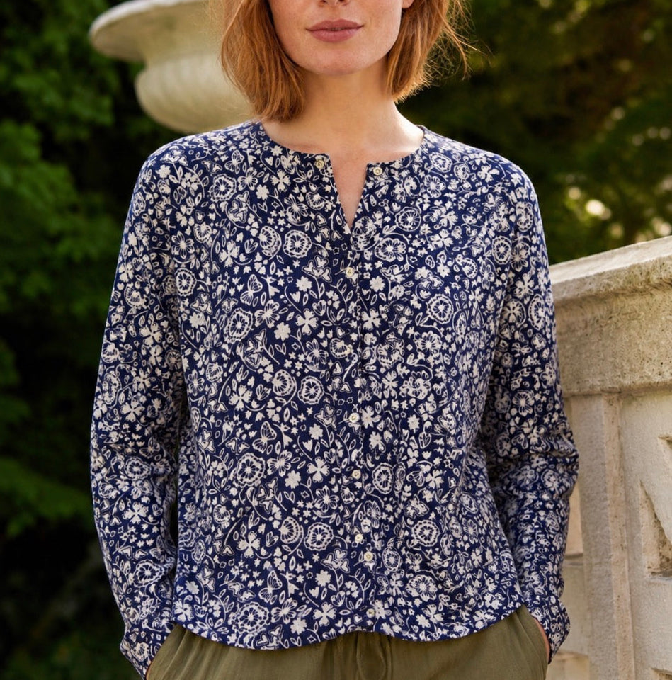 Mansted - Sunrise Cardigan - Navy
