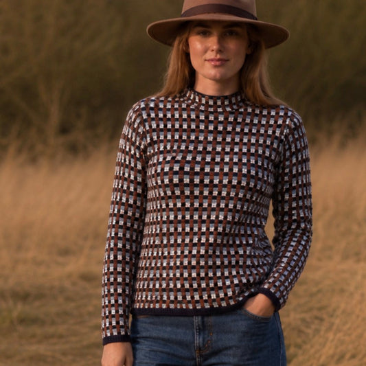 Mansted - Organic Cotton Eden Top - Sienna