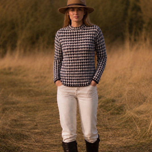 Mansted - Organic Cotton Eden Top - Grey