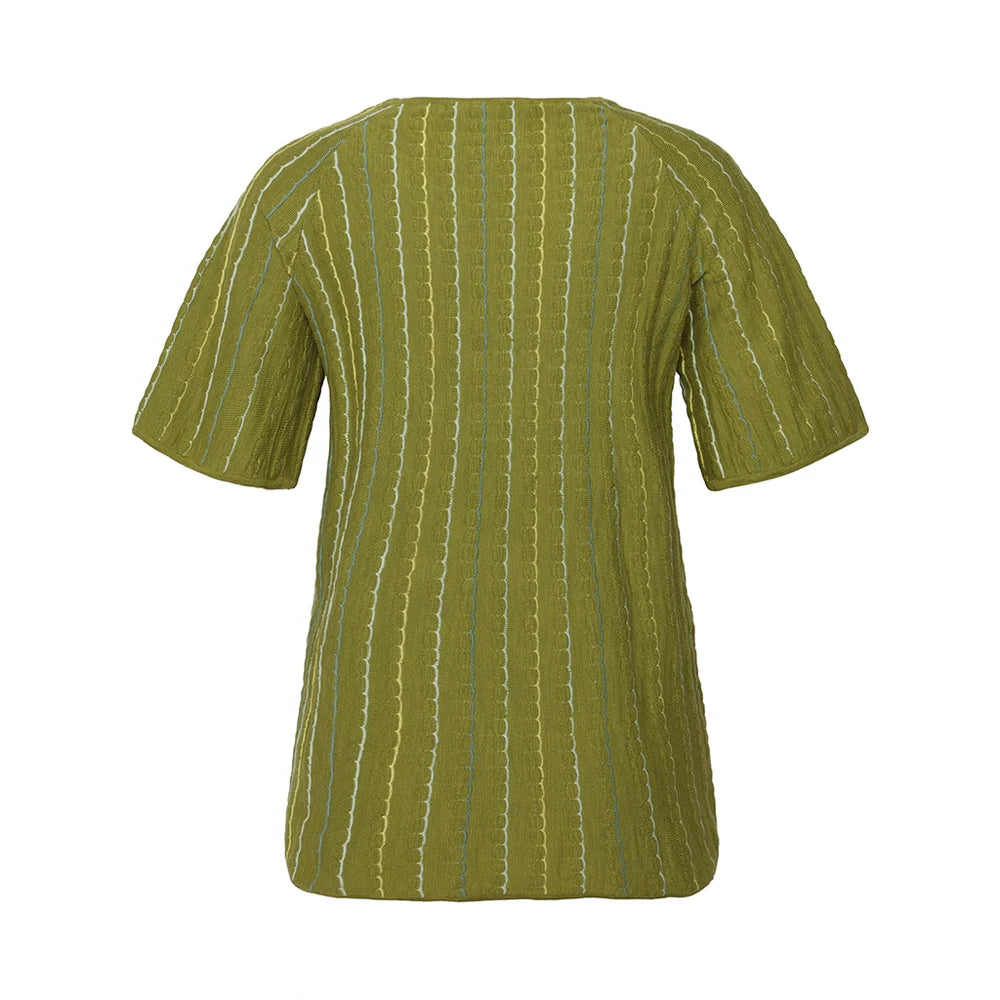 Mansted's Gabi top in dark olive