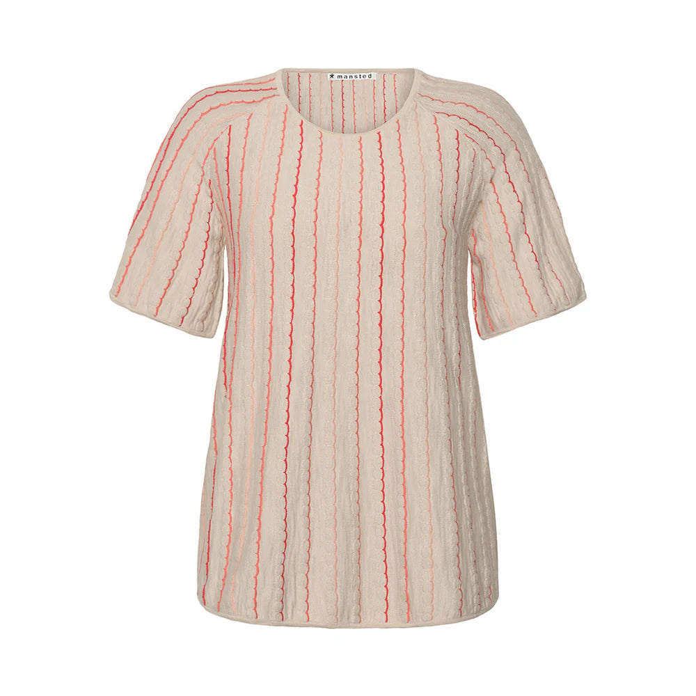 Mansted's Gabi top in light oat