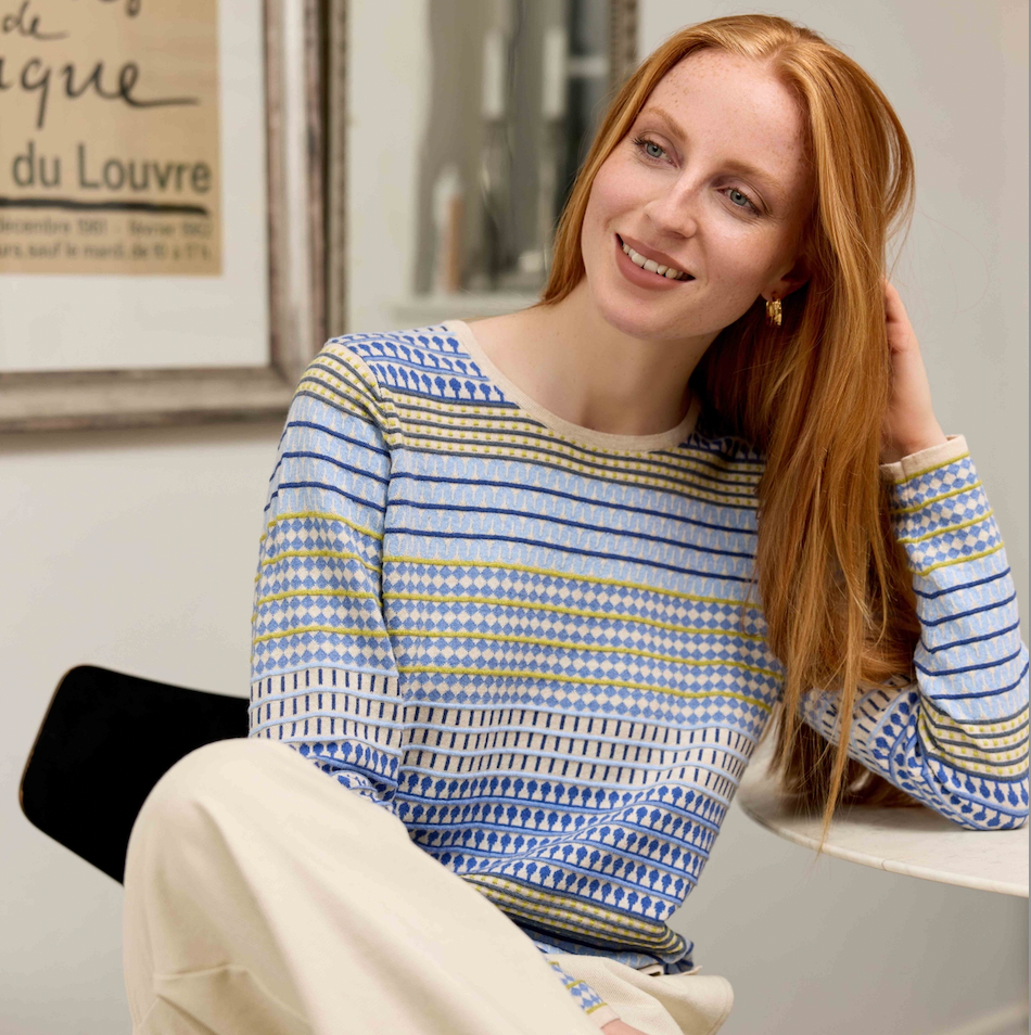 Mansted's Hibiscus Top in Sky 