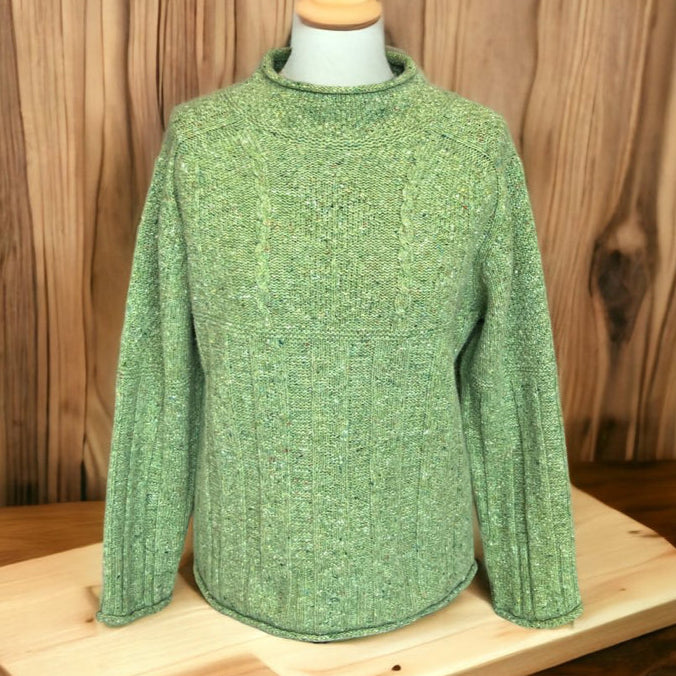 Harley of Scottland . Quality Merino Wool Jumper for women.
