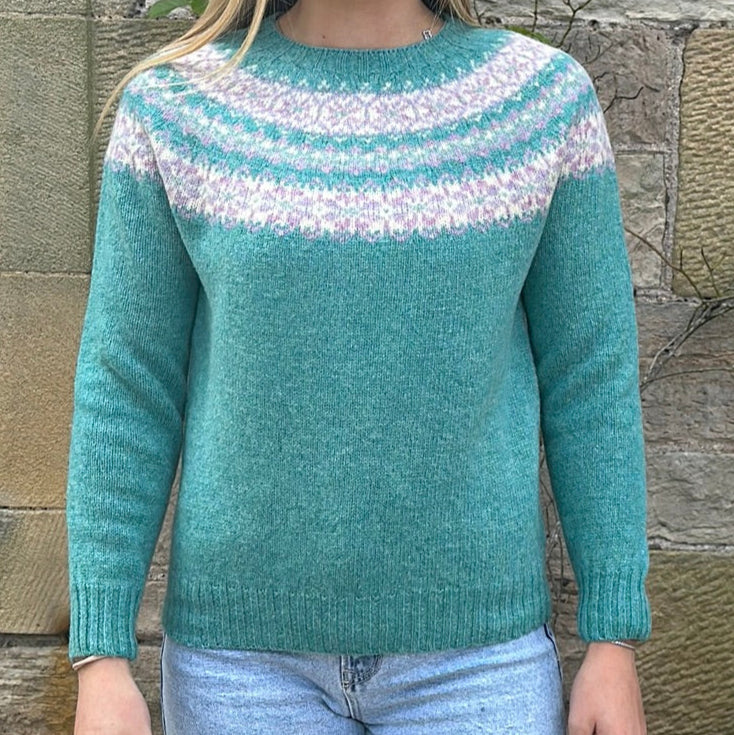 Harley Fairisle jumper Scottish Knitwear.