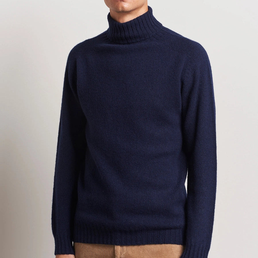 mens quality wool turtle neck.