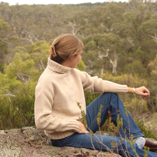 Harley of cotland. Quality 100% merino wool sweater.