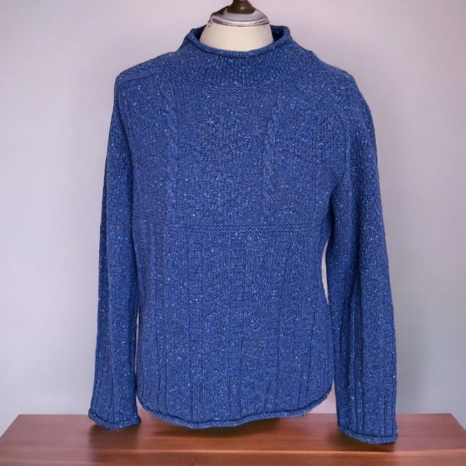 Harley of Scottland . Quality Merino Wool Jumper for women.