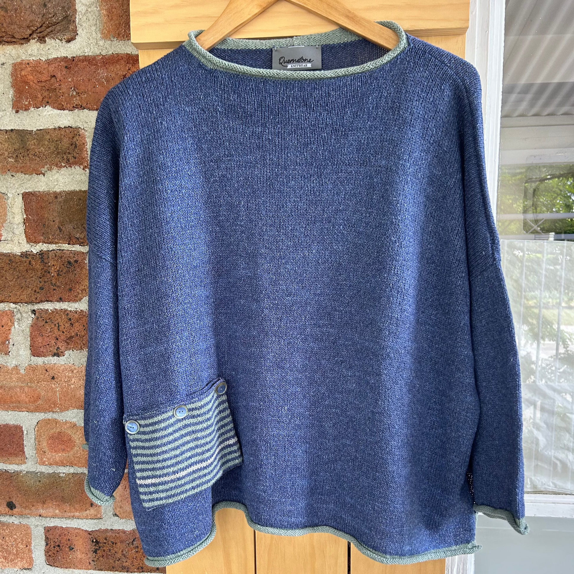 Hand knit from the Orkney Islands. Scottish knitwear
