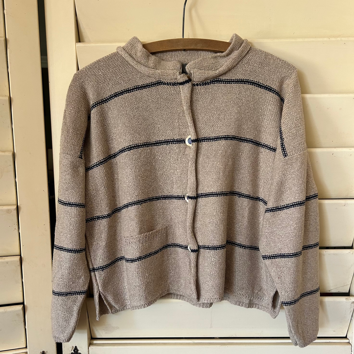 Orkney Hand Knit - Mirage Jacket - Shingle/Midnight