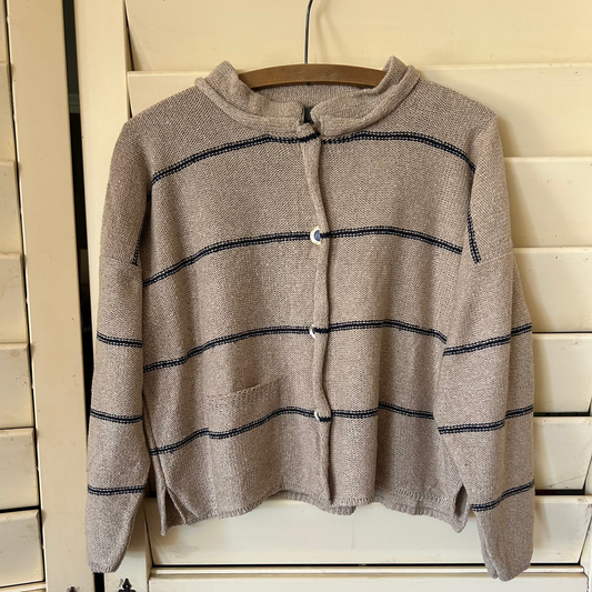 Orkney Hand Knit - Mirage Jacket - Shingle/Midnight