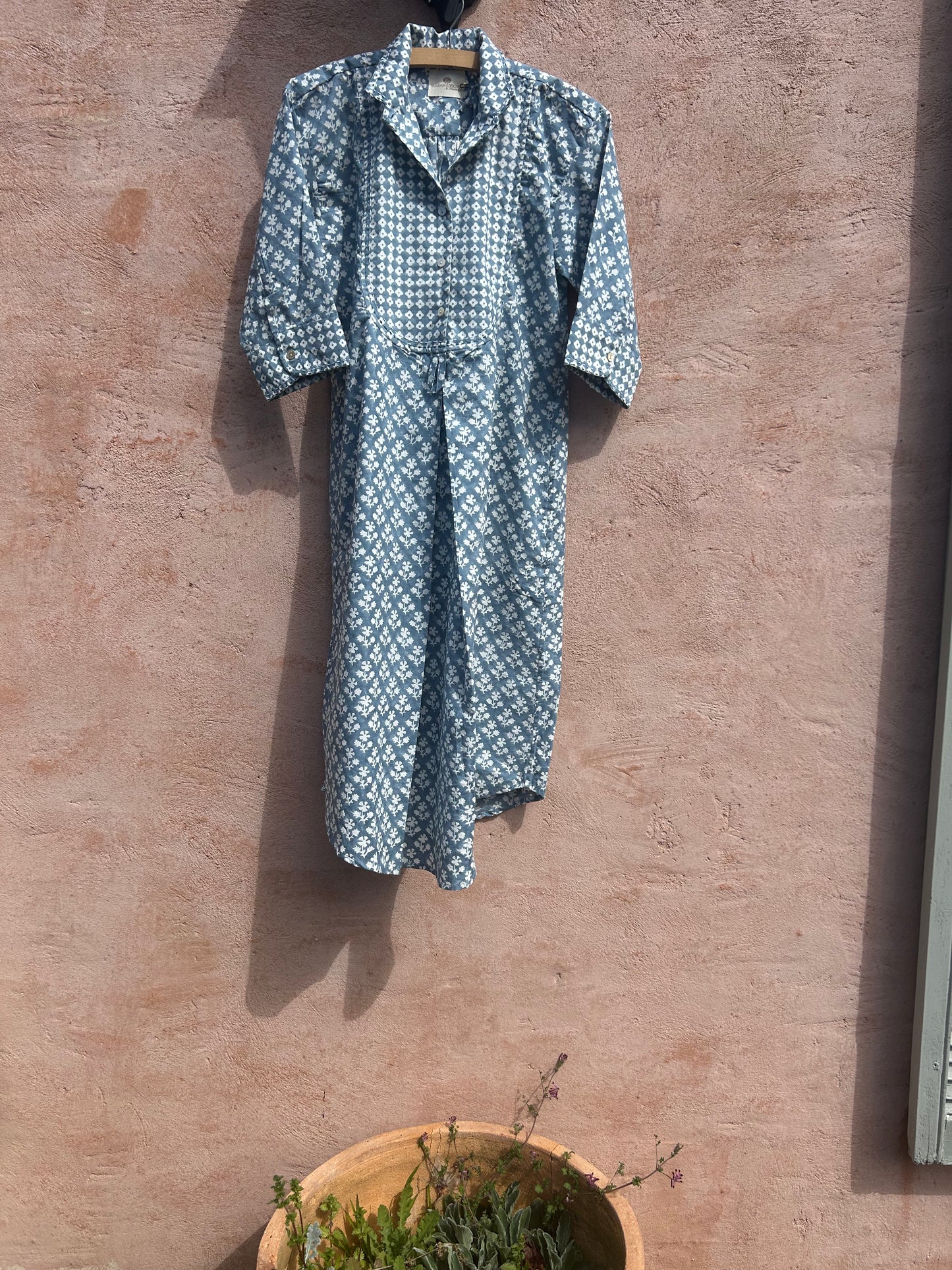 Mandalay Designs Lee Miller Shirtdress - Pablo Blue