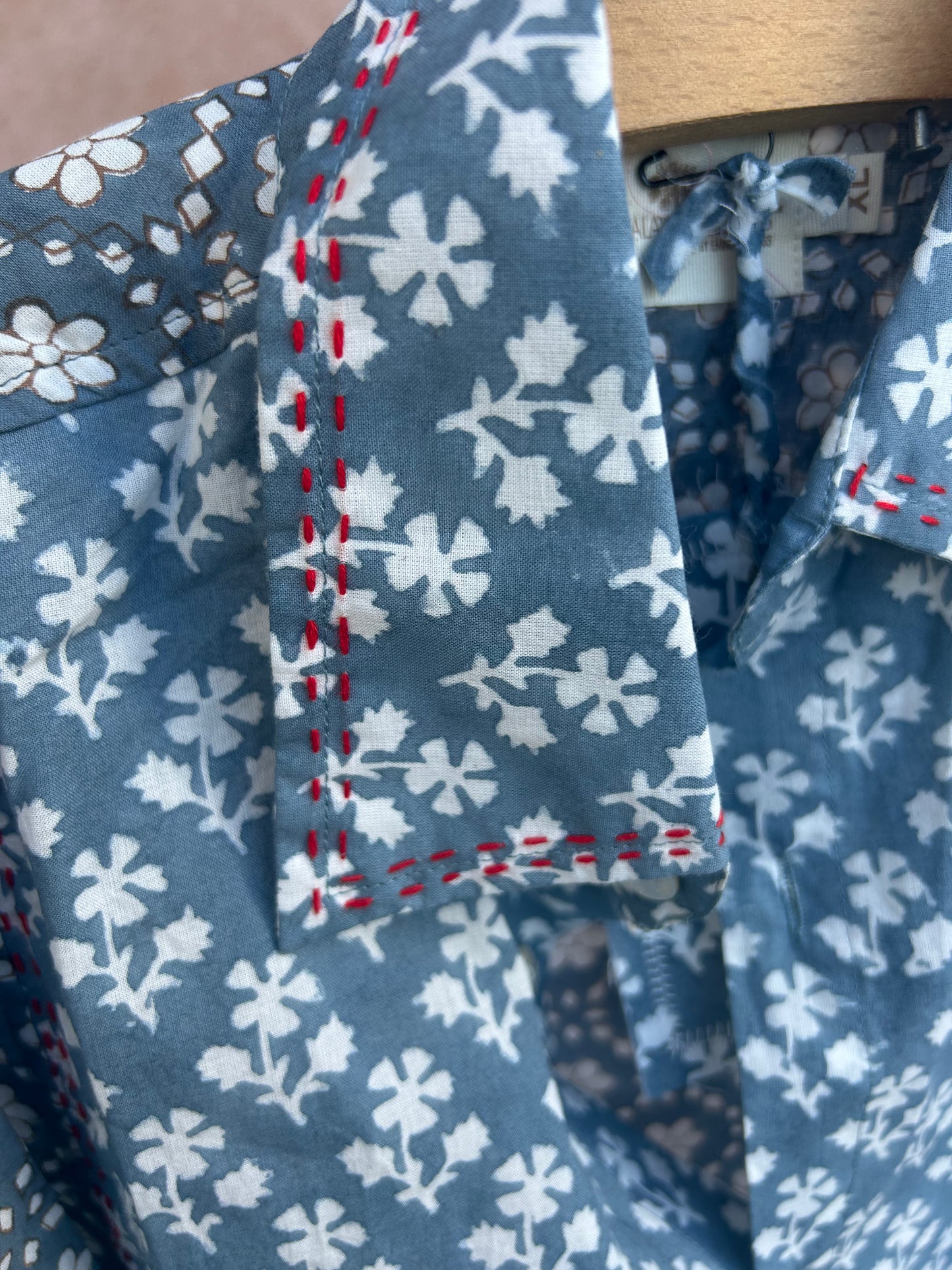 Mandalay Designs - Window Pane Shirt - Pablo Blue