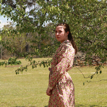 Mandalay Designs Shirt Dress in Wheat.