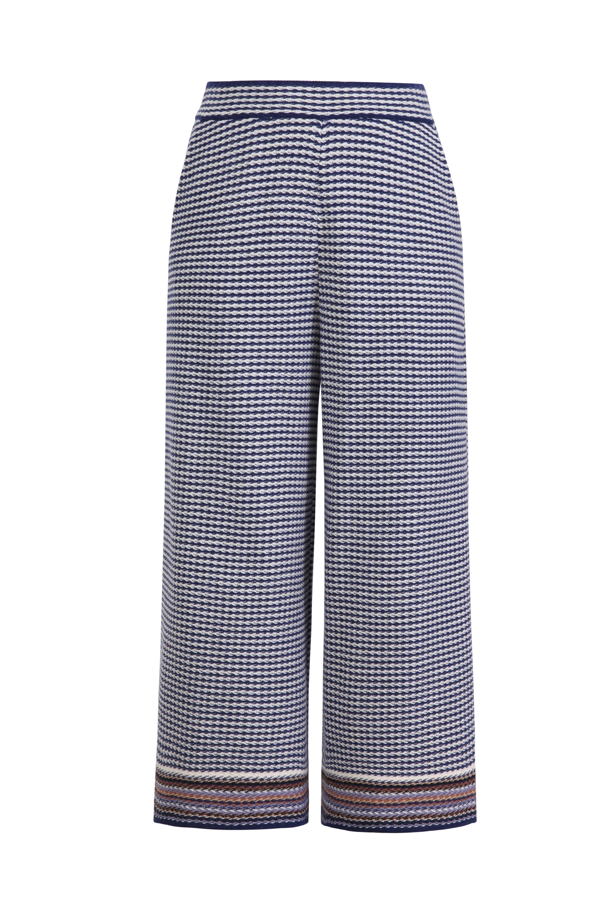 Retro wool pants from IVKO in blue.