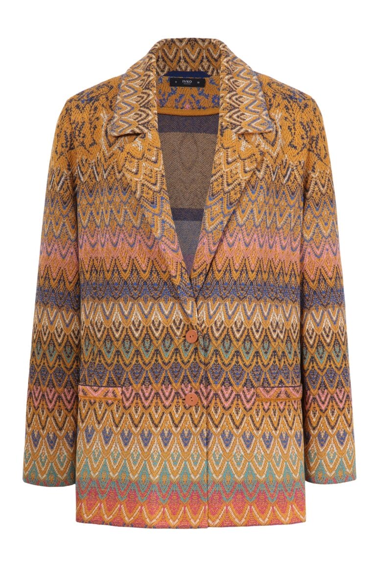 IVKO Ornament Blazer in Gold