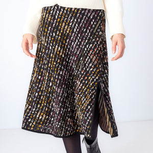 IVKO's Knitted Skirt in tabac
