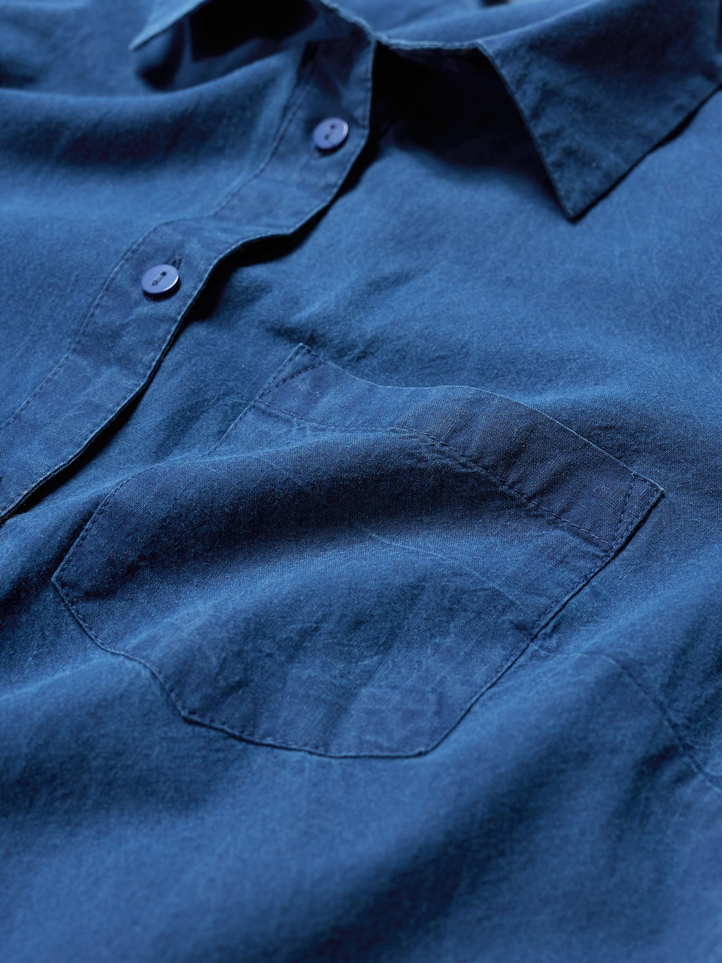 SEASALT - Isla Shirt - Mid Indigo