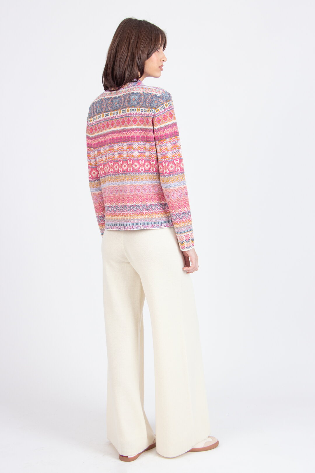 Ivko  Jacquard Jacket Re-Dandy pattern light pink