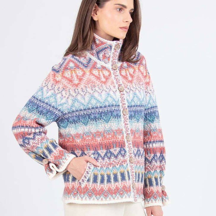 Ivke women's roll neck jacket