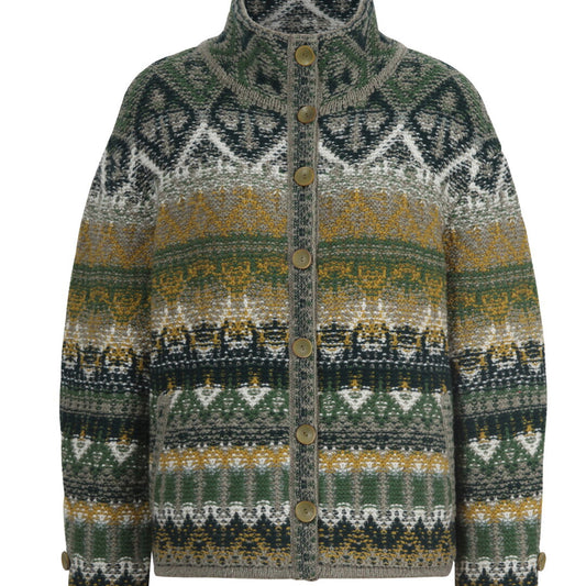 Ivko Jacquard jacket dandy salvia