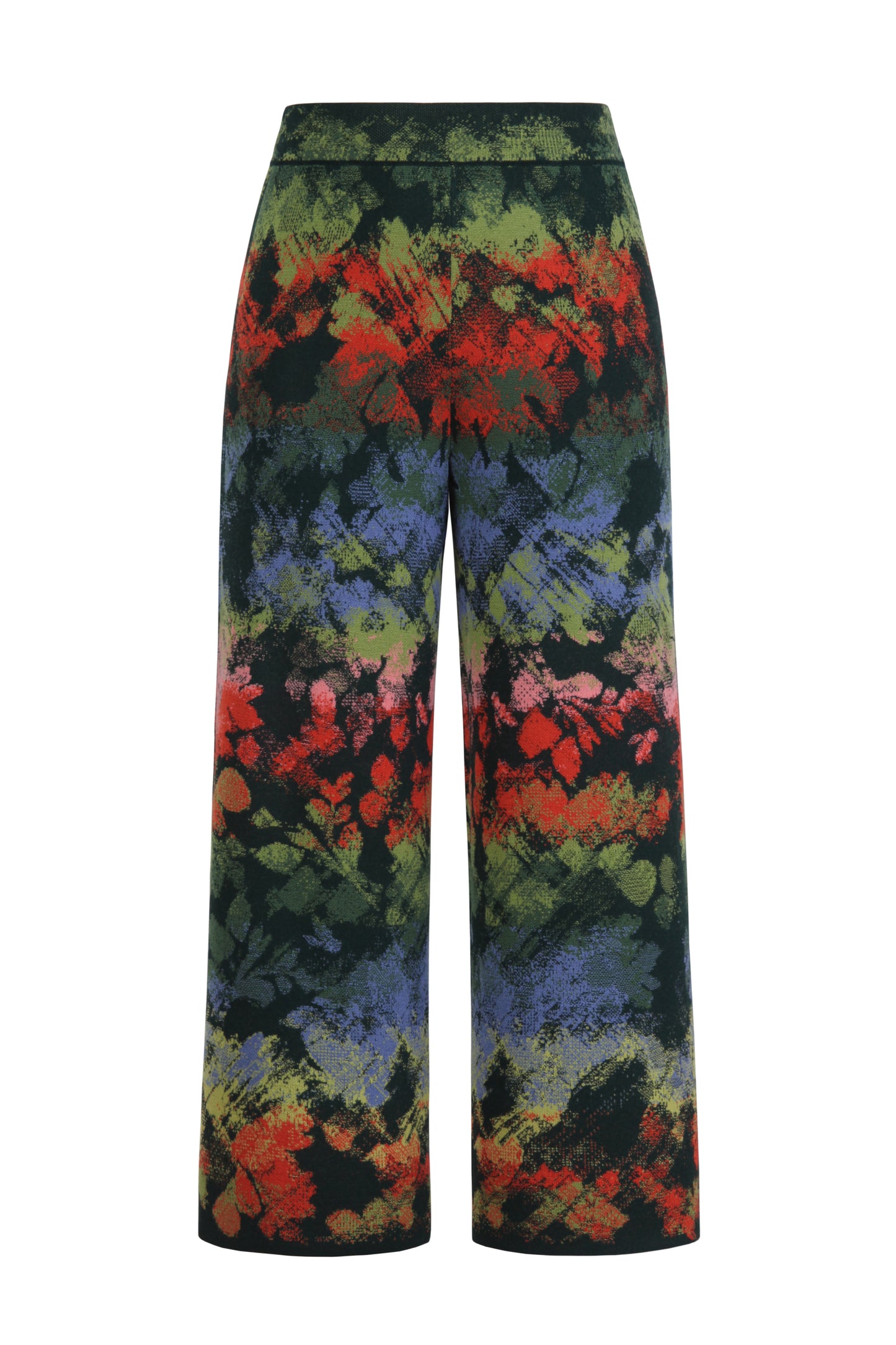 Jacquard pants camouflage pattern from IVKO woman