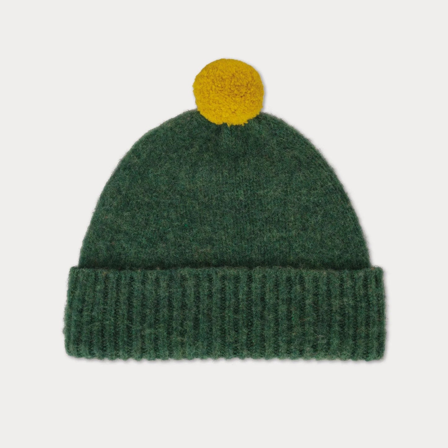 Jo Gordon Beanie in Asparagus with pompom