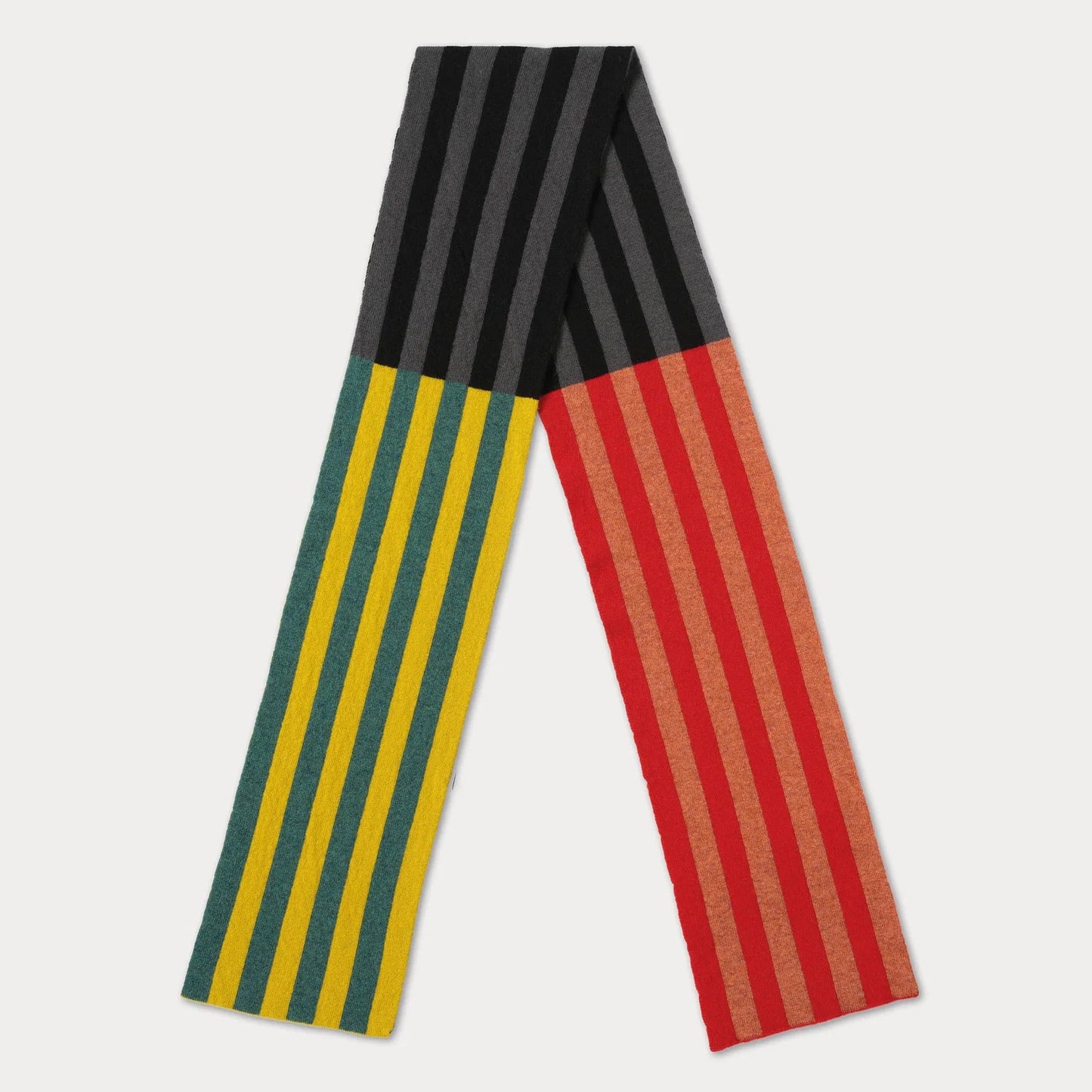 Jo Gordon Vertical stripe scarf.