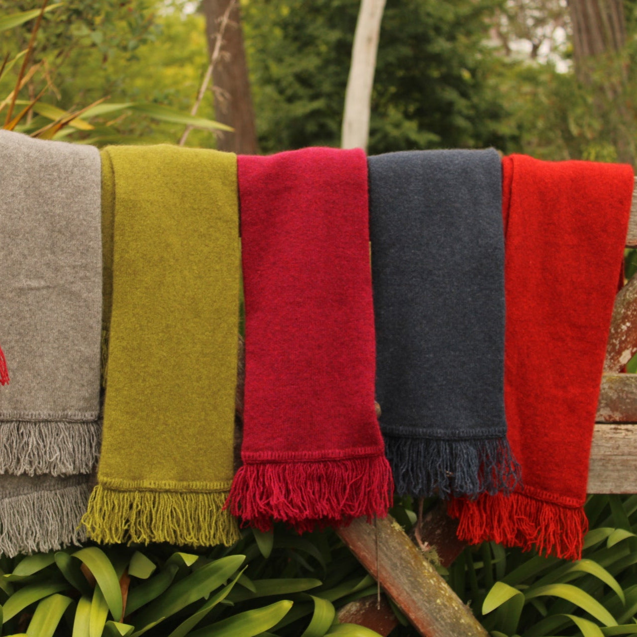Lothlorian raspberry possum scarf