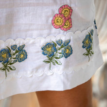 Mandalay Designs Embroidery on Lilibet dress.
