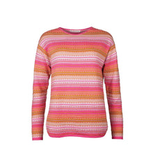Striped pink top from Mansted.