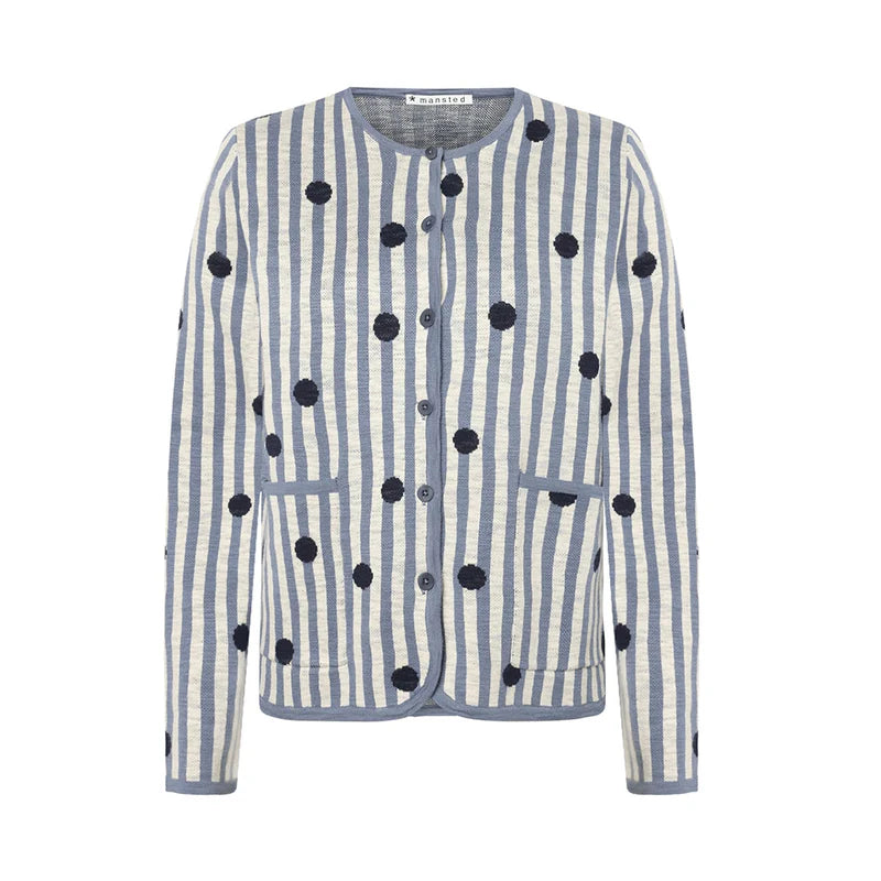 Mansted cardigan Noor in organic cotton