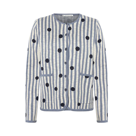 Mansted cardigan Noor in organic cotton