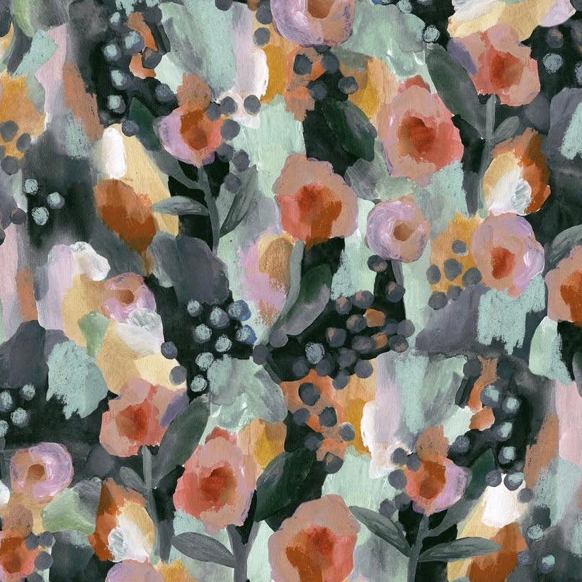 Mansted Merino wool top in Merle Green