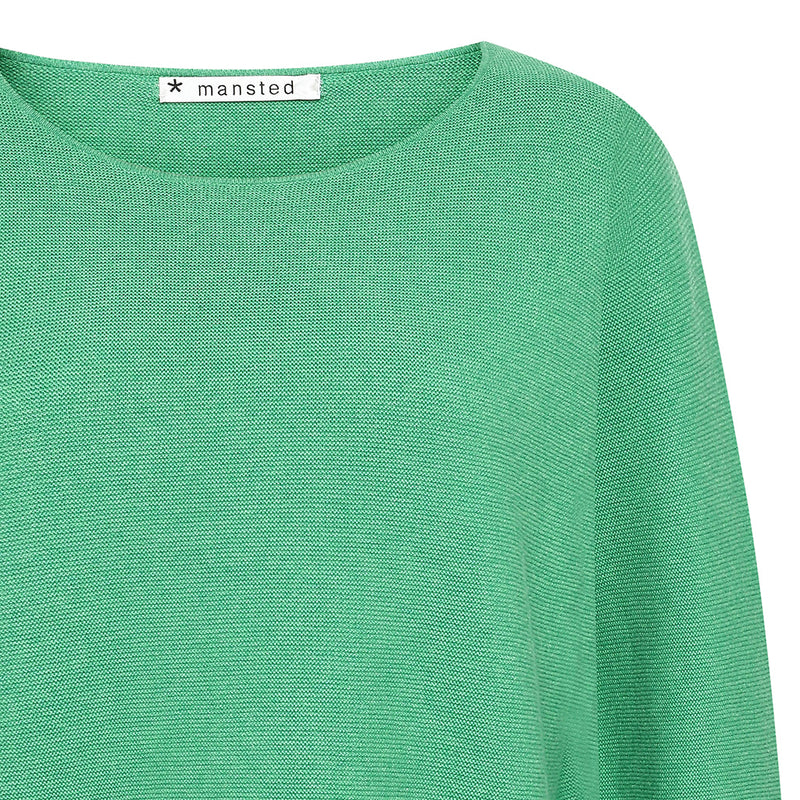Mansted cotton sweater in green
