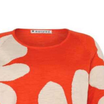 Mansted Clothing Orange top Leana.