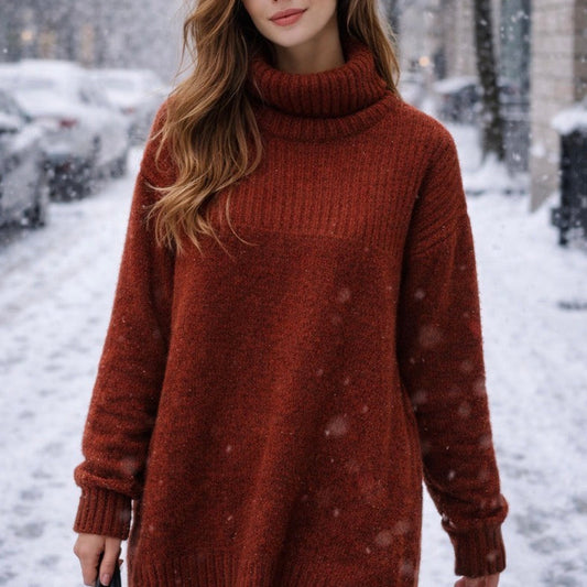 Mansted zaga yak jumper in Spice