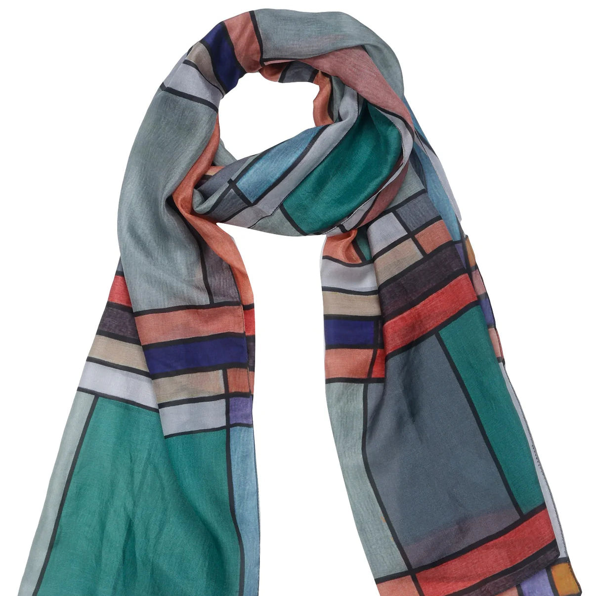 Wearable Art Silk Scarf 