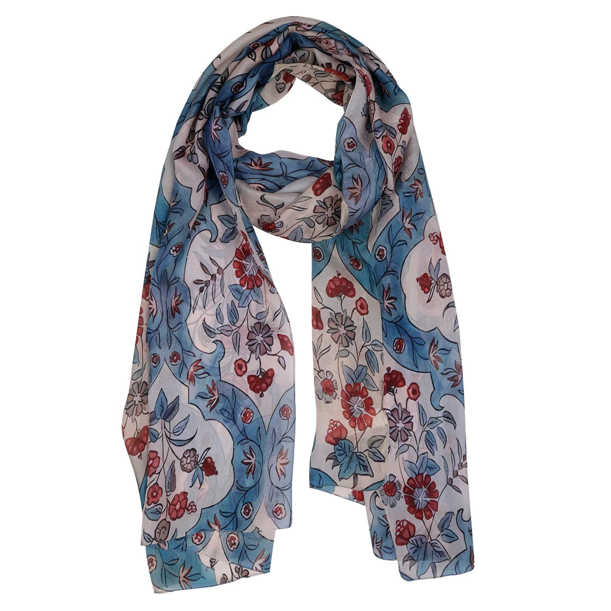 Wearable Art Silk Scarf